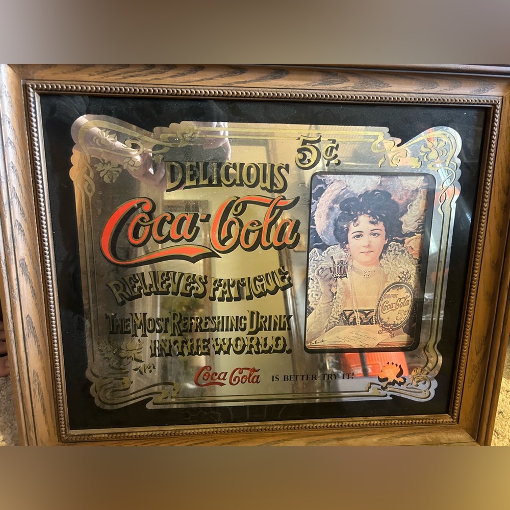 Vintage Coca-Cola Sign - Original
